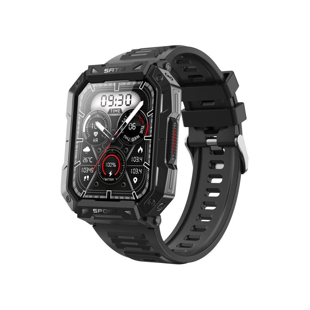 Davy Smartwatch with Glucose Monitor, Blood Pressure, Blood Oxygen, Heart Rate, Sleep Tracker, Bluetooth Calls