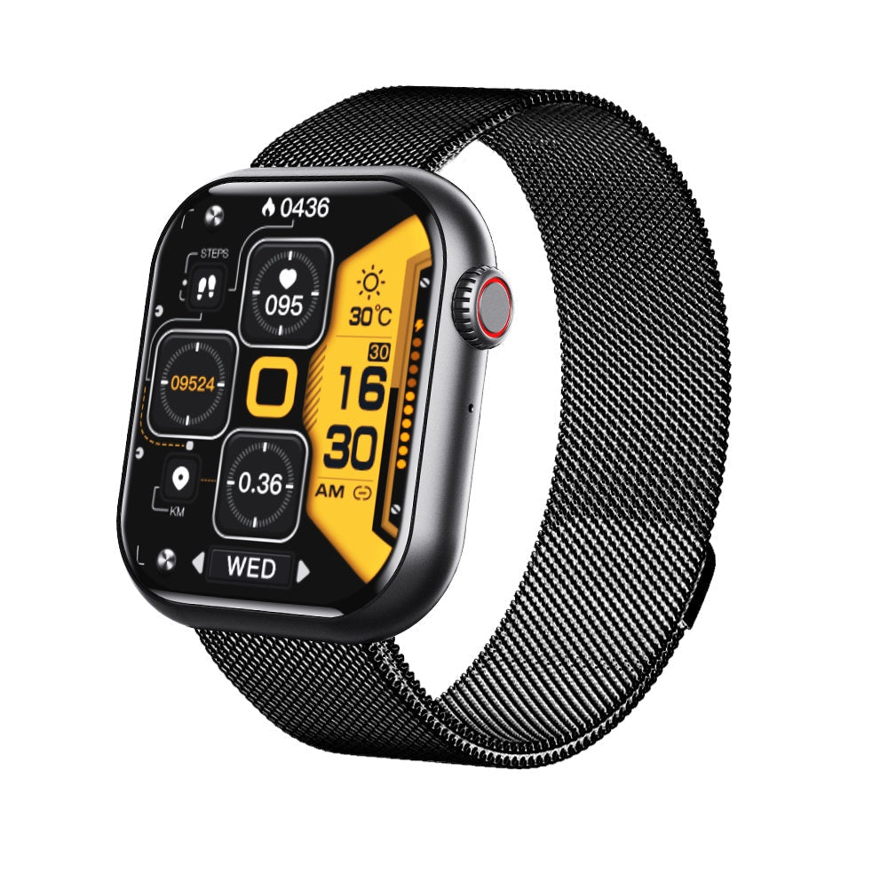 Davy Smartwatch with Glucose Monitor, Blood Pressure, Blood Oxygen, Heart Rate, Sleep Tracker, Bluetooth Calls