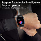 Davy Smartwatch with Glucose Monitor, Blood Pressure, Blood Oxygen, Heart Rate, Sleep Tracker, Bluetooth Calls