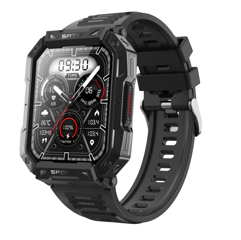 Davy Smartwatch with Glucose Monitor, Blood Pressure, Blood Oxygen, Heart Rate, Sleep Tracker, Bluetooth Calls