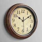 Classic Wall Clock 30cm with Roman Numerals Silent Quartz Movement Analog Timepiece
