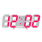 Modern 3D LED Digital Wall Clock Acrylic Minimalist Design Single-Sided Display