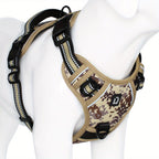 ComfortWalk Dog Harness Anti-Pull with Reflective Trim and Control Handle Adjustable Nylon Vest