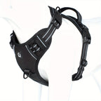ComfortWalk Dog Harness Anti-Pull with Reflective Trim and Control Handle Adjustable Nylon Vest