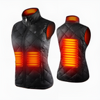Heated Vest for Women with Dual Control and 9 Heating Zones Lightweight Warmth