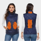 Heated Vest for Women with Dual Control and 9 Heating Zones Lightweight Warmth