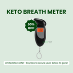Davy Keto Breath Meter Accurate Ketone Monitor for Easy At-Home and On-the-Go Ketosis Testing