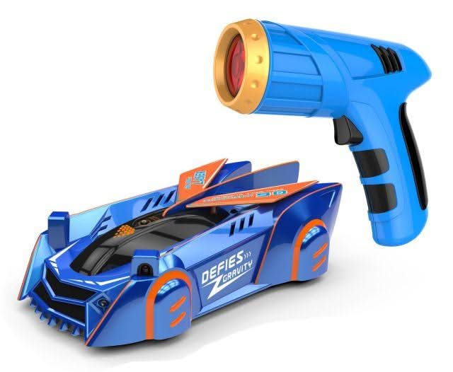 Laser-Controlled Wall Climbing RC Car for Kids with LED Headlights and 360° Stunts Rechargeable USB