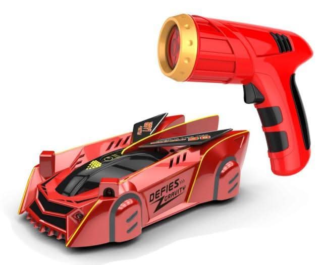 Laser-Controlled Wall Climbing RC Car for Kids with LED Headlights and 360° Stunts Rechargeable USB