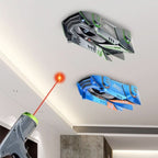 Laser-Controlled Wall Climbing RC Car for Kids with LED Headlights and 360° Stunts Rechargeable USB