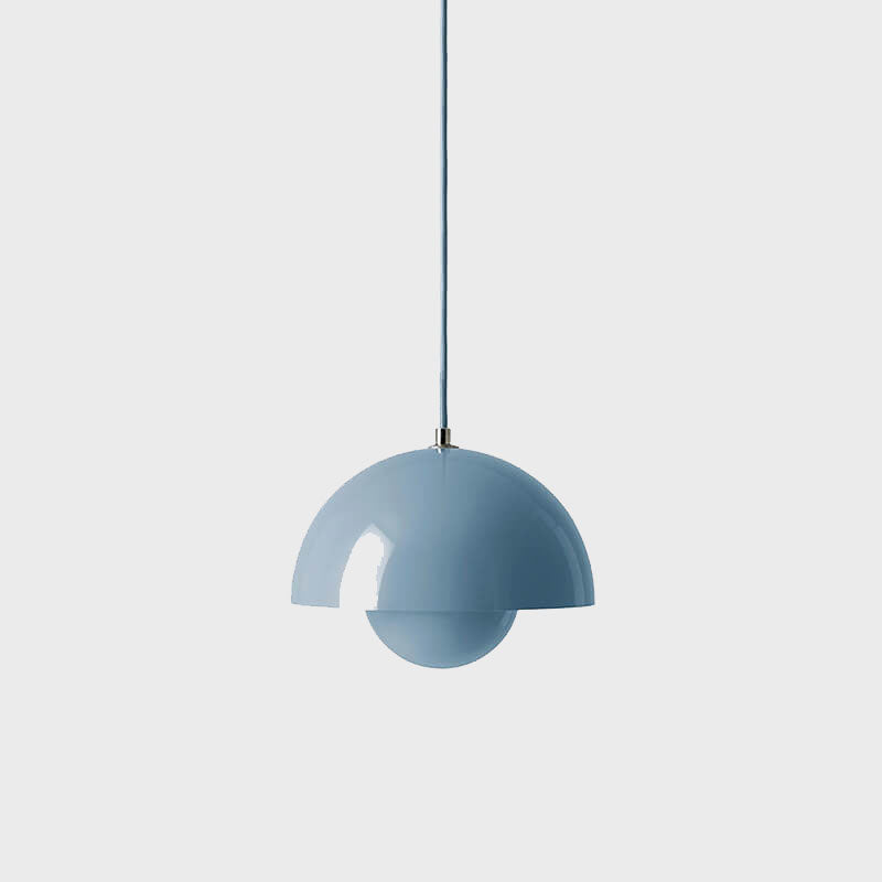 Davy Dome Pendant Light Nordic Half-Sphere Metal Modern Scandinavian Ceiling Lamp