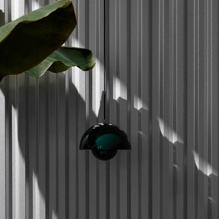 Davy Dome Pendant Light Nordic Half-Sphere Metal Modern Scandinavian Ceiling Lamp