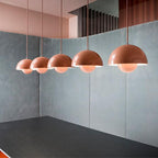 Davy Dome Pendant Light Nordic Half-Sphere Metal Modern Scandinavian Ceiling Lamp