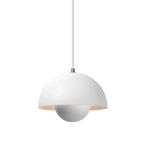 Davy Dome Pendant Light Nordic Half-Sphere Metal Modern Scandinavian Ceiling Lamp