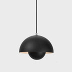 Davy Dome Pendant Light Nordic Half-Sphere Metal Modern Scandinavian Ceiling Lamp