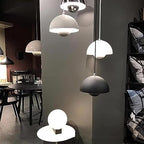 Davy Dome Pendant Light Nordic Half-Sphere Metal Modern Scandinavian Ceiling Lamp