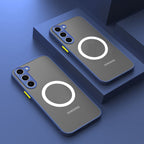 Davy Magnetic Shockproof Phone Case for Samsung Smartphones