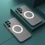 Davy Magnetic Shockproof Phone Case for Samsung Smartphones