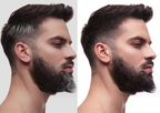 Davy Men's Grey Coverage Bar Shampoo Natural Color Restoring Anti-Gray Hair and Beard Care