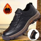 Davy Men’s Orthopedic Leather Shoes Supportive Arch Support Lightweight Breathable Slip-On