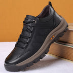 Davy Men’s Orthopedic Leather Shoes Supportive Arch Support Lightweight Breathable Slip-On
