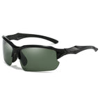 Men's Sports Sunglasses Polarized Lenses UV400 Protection Lightweight Secure Fit Matte Black Blue Red Silver