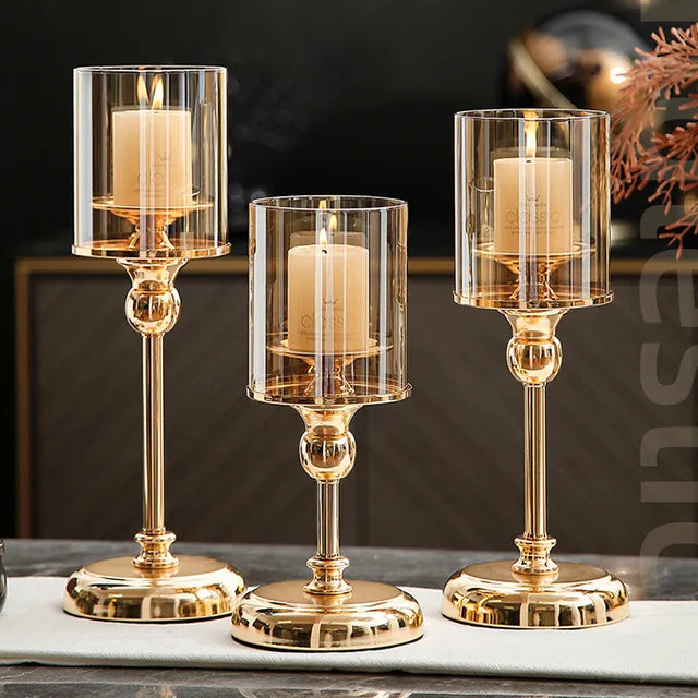Davy Scandinavian Style Candle Holder Minimalist Indoor Home Decor Accent