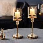 Davy Scandinavian Style Candle Holder Minimalist Indoor Home Decor Accent