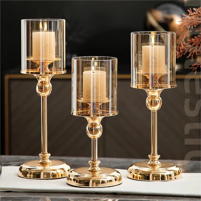 Davy Scandinavian Style Candle Holder Minimalist Indoor Home Decor Accent
