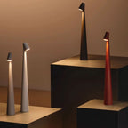 Davy Wireless LED Table Lamp Nordic Minimalist Design Touch Control USB Rechargeable 35cm 45cm