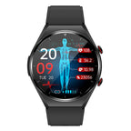 Davy HealthGuard Pro Smartwatch with One-Click Blood Sugar, Blood Pressure, ECG, HRV, Heart Rate Monitor
