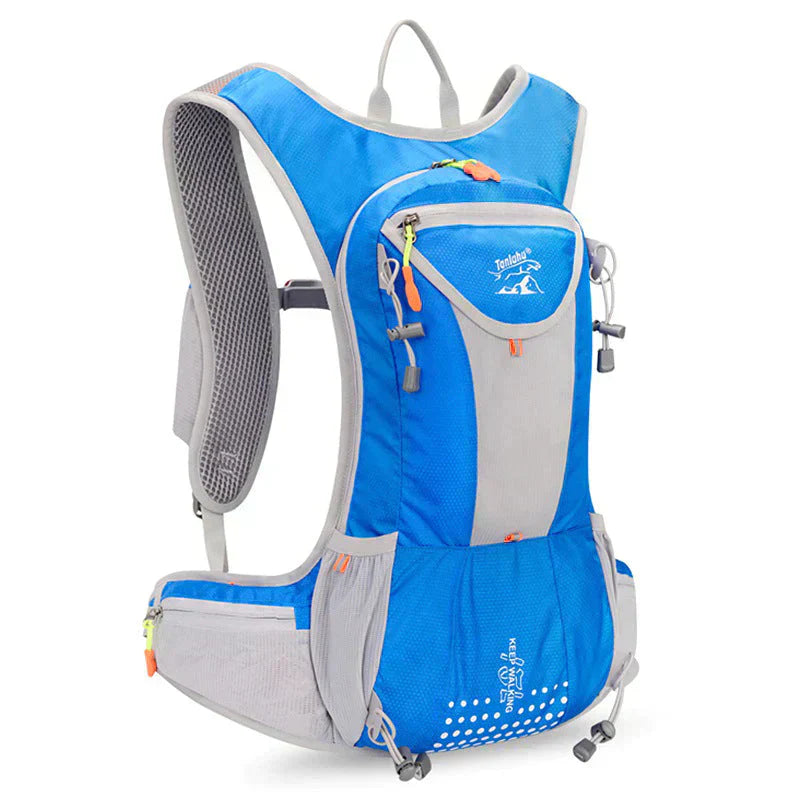 Outdoor Backpack Lightweight Waterproof Reflective 15L Water-Repellent Polyester Trail Hiking Daypack