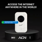 Mobile 4G 5G WiFi Hotspot Device Portable Internet Router Rechargeable Battery Compact Design