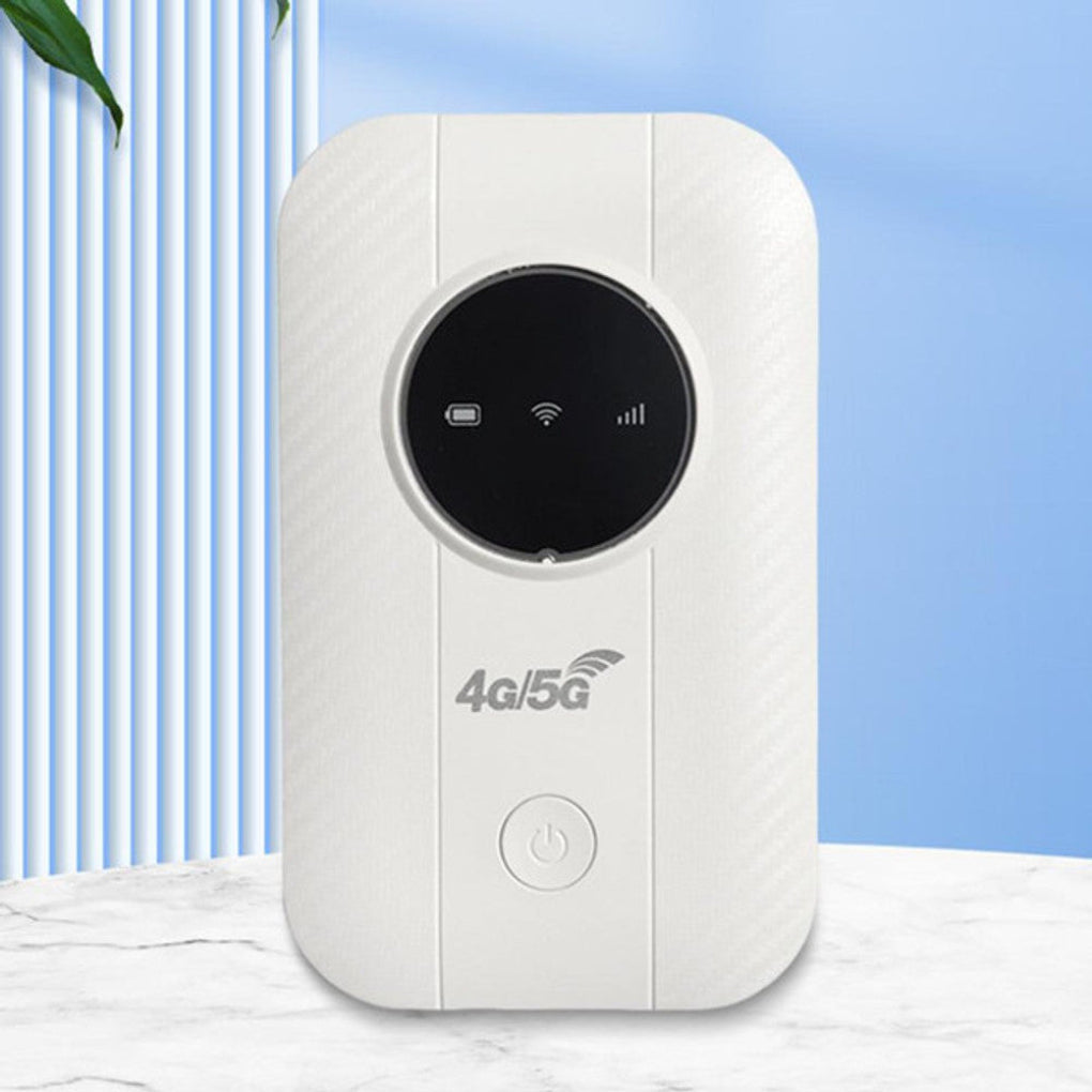 Mobile 4G 5G WiFi Hotspot Device Portable Internet Router Rechargeable Battery Compact Design