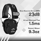 Davy Protective Shooting Headphones Active Noise Cancellation Lightweight Electronic Hearing Protection