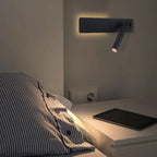 Adjustable LED Wall Lamp for Bedroom Reading with Customizable Brightness and Direction