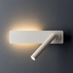 Adjustable LED Wall Lamp for Bedroom Reading with Customizable Brightness and Direction