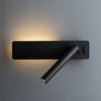 Adjustable LED Wall Lamp for Bedroom Reading with Customizable Brightness and Direction
