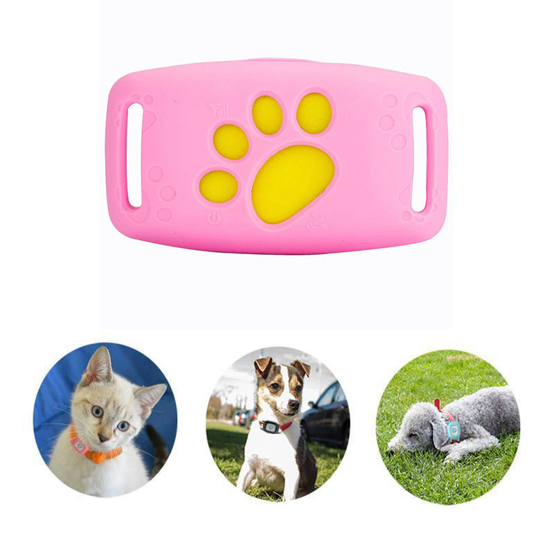 Slim GPS Cat Collar Waterproof Tracker with Real-Time Location and Geofence No Subscription Required