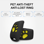 Slim GPS Cat Collar Waterproof Tracker with Real-Time Location and Geofence No Subscription Required
