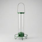 Davy Squirrel Proof Bird Feeder with Multiple Feeding Ports Clear Weather-Resistant Seed Container