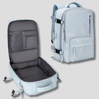 Davy Travel Backpack Expandable Carry-On Organizer Durable Polypropylene 76L Capacity