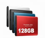 Ultrafast External SSD 128GB Portable ABS Storage Drive for Professional Use
