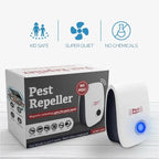 Ultrasonic Mouse and Pest Repeller Odorless Chemical-Free Safe for Children and Pets Plug-In