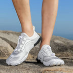 Unisex Water Shoes Quick-Dry Lightweight with Secure Lace and Non-Slip Rubber Sole