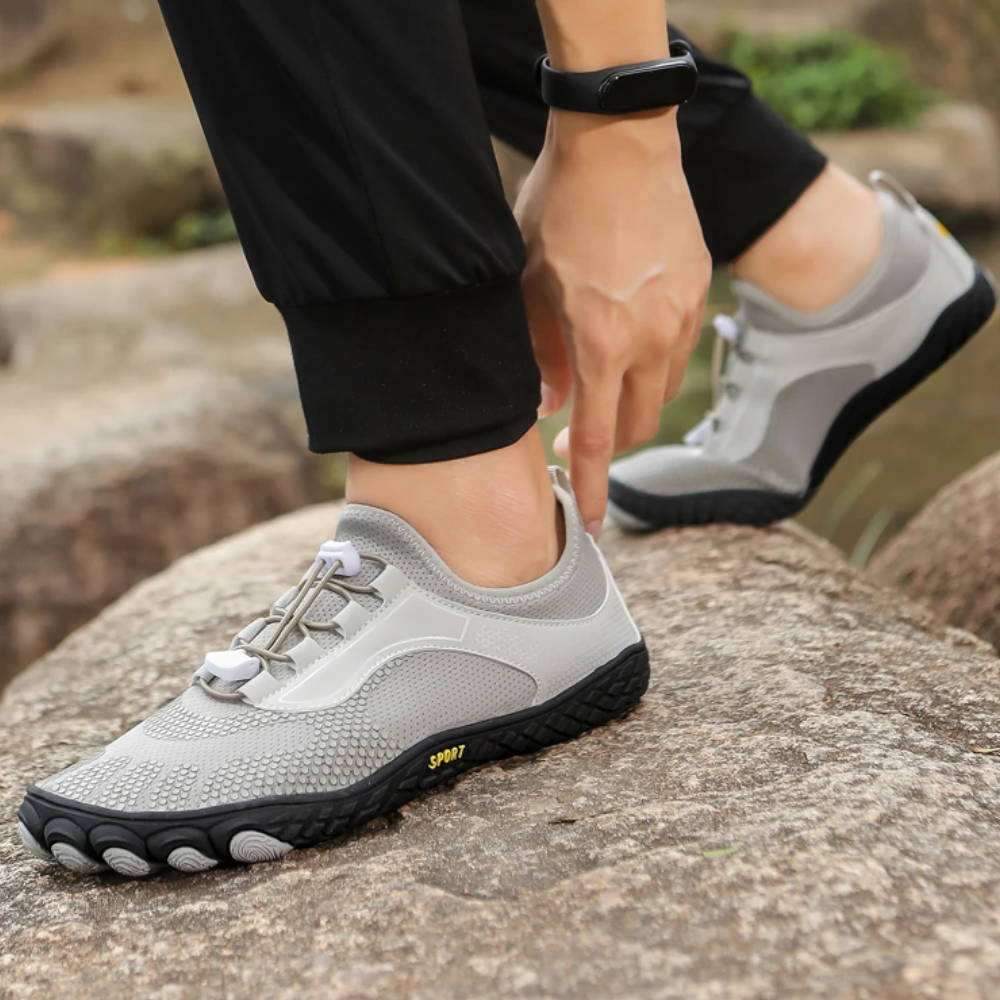 Unisex Water Shoes Quick-Dry Lightweight with Secure Lace and Non-Slip Rubber Sole