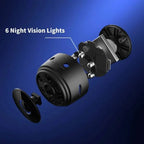 HD Wireless Backup Camera for RVs Trucks Trailers with Night Vision Magnetic Mount 720P Compatible with iPhone Android