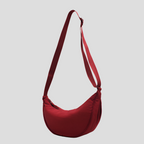 Davy Women's Crescent Nylon Shoulder Bag Lightweight Water-Resistant Adjustable Strap Crossbody