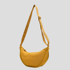 Davy Women's Crescent Nylon Shoulder Bag Lightweight Water-Resistant Adjustable Strap Crossbody