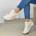 Women’s Fashion Sneakers Comfortable Padded Footbed Arch Support Breathable Casual Shoes